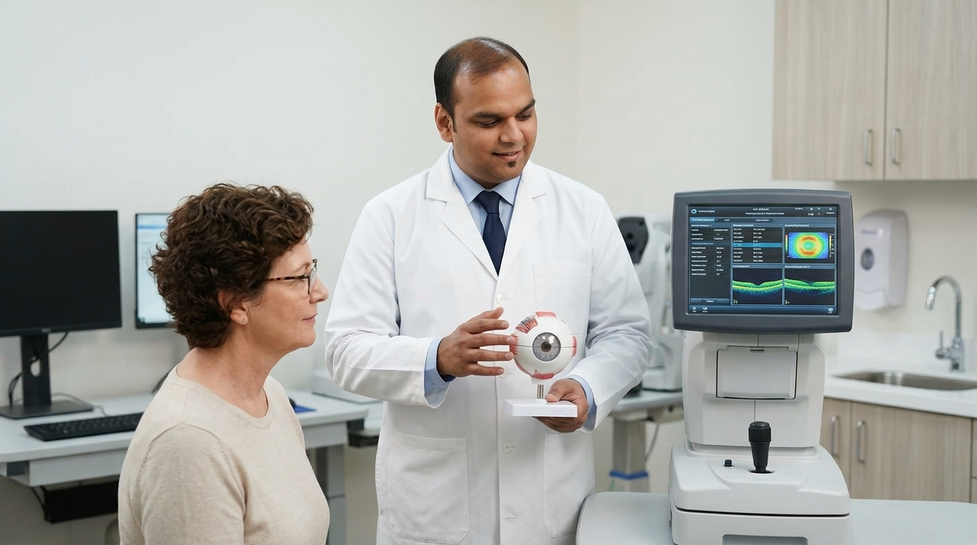 Clinical/Technology illustration for Dry Eye Clinic